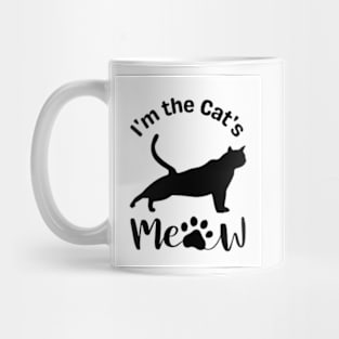 The Cat's Meow Funny Cat Mug